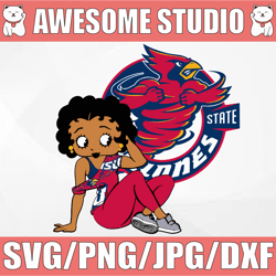 Betty Boop With Iowa State PNG File, NCAA png, Sublimation ready, png files for sublimation,printing DTG printing - Subl