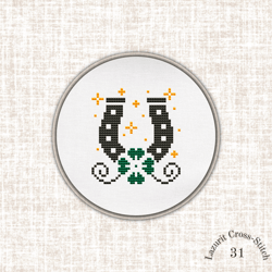 For good luck cross stitch pattern