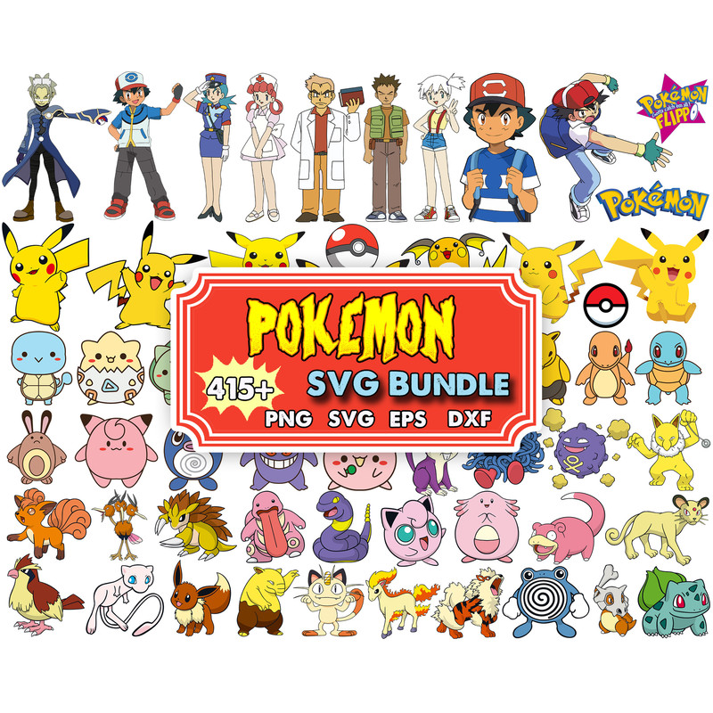 415 Pokemon LAYERED SVG Bundle, Pokemon svg, Pokemon png bundle png svg clipart.jpg