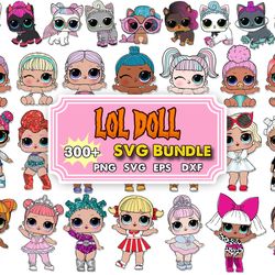 mega baby dolls bundle svg, files baby dolls svg eps png