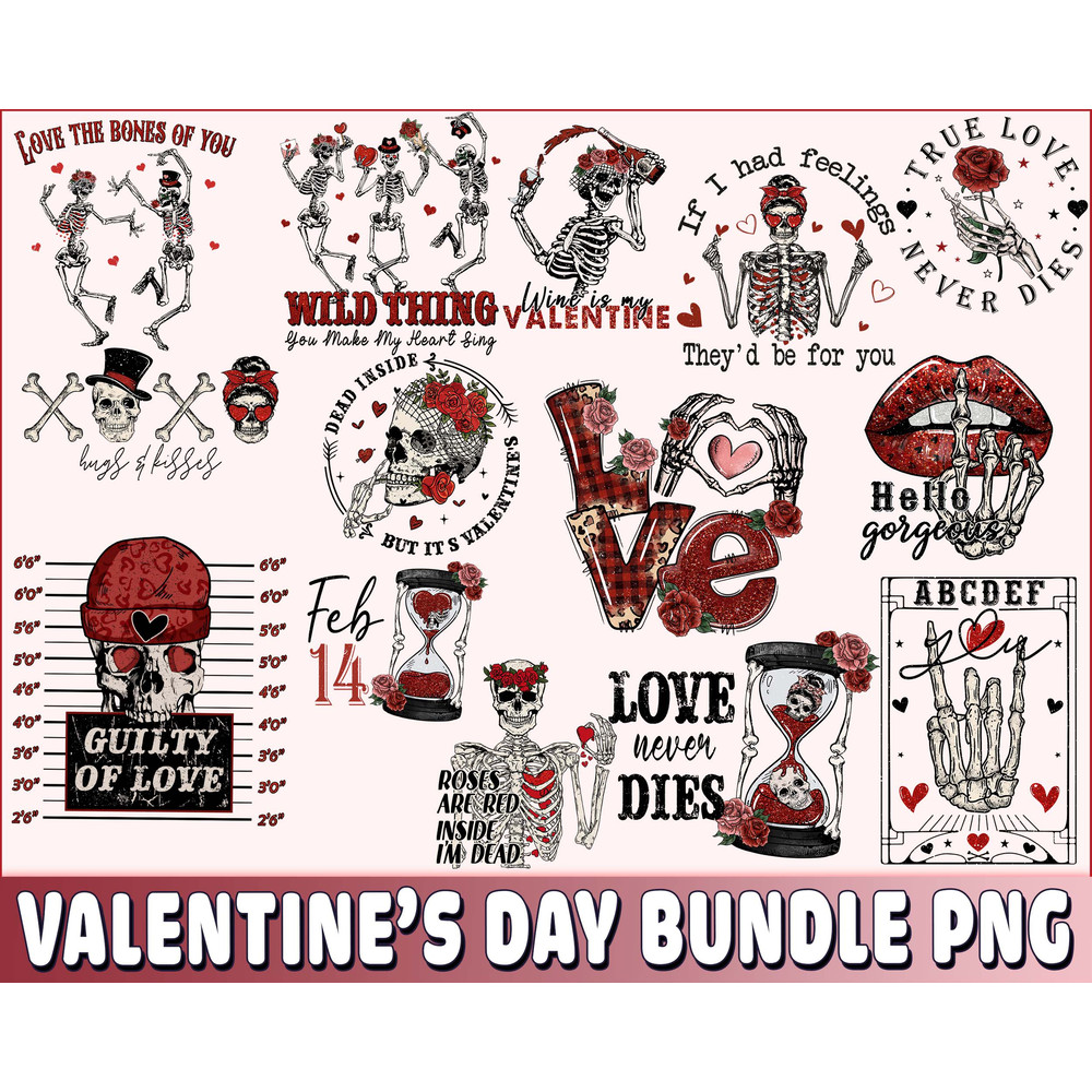 Skeleton Valentines Day PNG, Valentine_s day Sublimation, Valentines Day Sublimation bundle, Valentine Day love sublimation.jpg