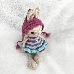 bunny crochet,  bunny toy, bunny doll,  crochet toys, stuffed animals, crochet bunny, gift for girl, cute bunny