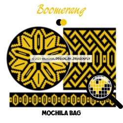 PATTERN: Tapestry crochet bag / wayuu mochila bag / 812