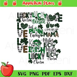 st. patrick's day png sublimation bundle