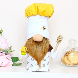 Bee Chef Gnome