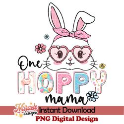 one hoppy mama sublimation