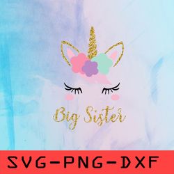 big sister glitter svg,png,dxf,cricut,cut file,clipart