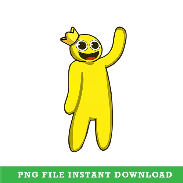 Yellow Rainbow Friend Png, Rainbow Friend Png, Rainbow Frien | Inspire ...