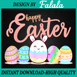 happy easter bunny retro rabbit png, easter eggs clipart, easter png, easter png, digital download