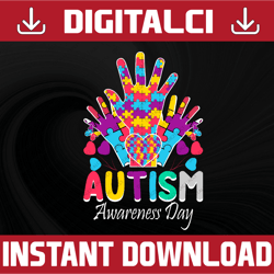 Autism Awareness Day PNG File For Sublimation Autism Awareness Digital Download Autism