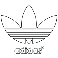 logo adidas brand svg, fashion brand svg,adidas svg,adidas logo silhouette svg file