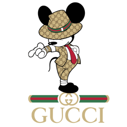 logo gucci brand svg, fashion brand svg,gucci svg,gucci mickey logo silhouette svg file