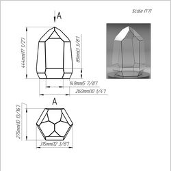 Project 549. Stained glass printable pattern. Brillant3d