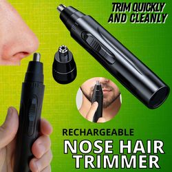 electric nose ear hair trimmer eyebrow shaver nose hair clipper groomer for men