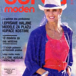 retro vintage burda magazine pdf 6 june 1986 in german