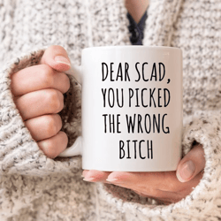 scad mug, heart attack survivor mug, open heart surgery mug, heart attack patient gift heart surgery, fighter coffee mug