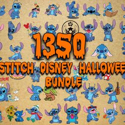 1350 file stitch disney bundle svg, stitch disney svg dxf eps png, for cricut, digital, file cut, instant download
