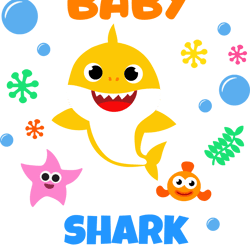 baby shark svg, baby shark cricut svg , baby shark clipart file cut digital download