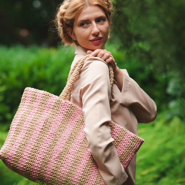 Large Raffa Bag Pattern Raffia bag video tutorial, crochet bag pattern, large beach | Inspire ...