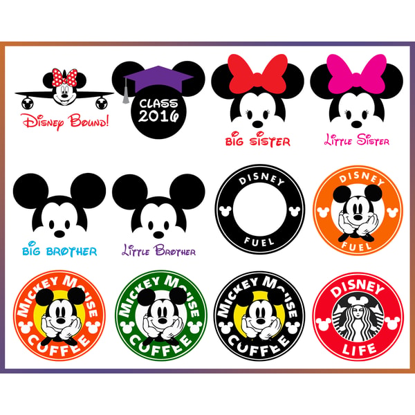 Disney Time Rover Svg Disney SVG Bundle Digital Download Pack 4 - 315 Designs - 16 - Inspire ...