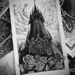 Dark Tower - Mini Art Print