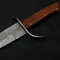 26 Custom Forged Damascus steel SWORD Handle with Brown Micarta.jpg