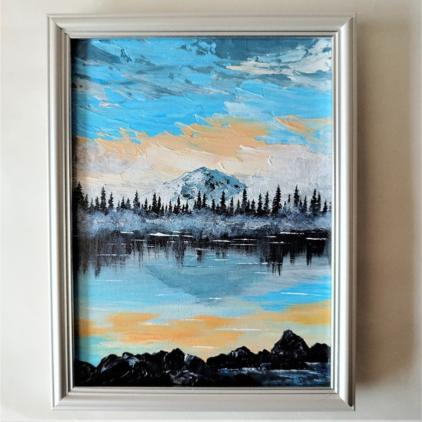 Lake-sunset-painting-landscape-art-impasto-wall-decor.jpg