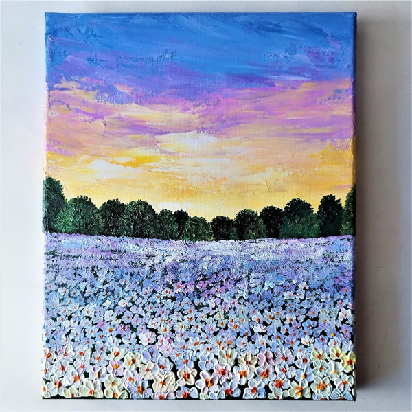 Sunset-painting-white-wildflowers-acrylic-landscape-art-impasto-on-canvas.jpg