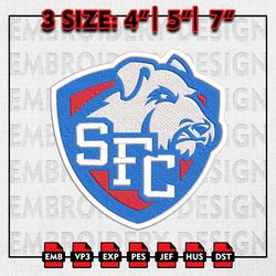 St Francis Brooklyn Terriers Embroidery files, NCAA D1 teams Embroidery Designs, Machine Embroidery Pattern