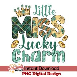 little miss lucky charm sublimation