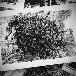 together we are as one - mini art print