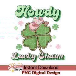 howdy lucky charm sublimation