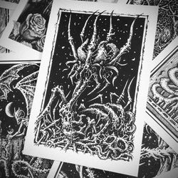 if i were a little flower - mini art print