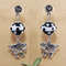 cute-silver-sheep-earrings-Aries-earrings-black-and-white-lampwork-murano-glass-earrings-long-large-beaded-dangle-earrings-jewelry