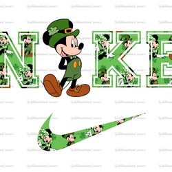 st patricks day nike png, disney png, logo brand png, nike png - instant download