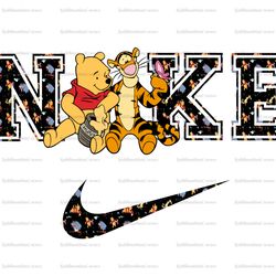 Winnie The Pooh x Nike Png, Cartoon Png, Logo Brand Png, Nike Png Instant Download