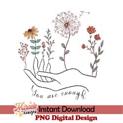 you are enough sublimation