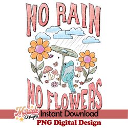 no rain, no flowers sublimation