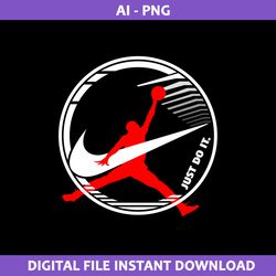 Air Jordan Logo Png, Nike Logo Png, Air Jordan Png, Nike Just Do It Png, Ai Digital File