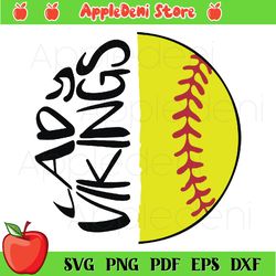 lady vikings softball svg png, sport svg, lady vikings svg