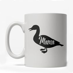 mama duck mug funny mothers day grandmother coffee mug, mothers day mug, mothers day gift, gift for mothers day