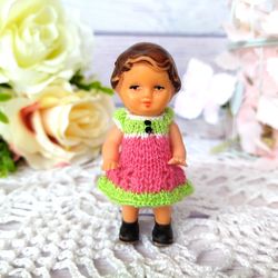 rubber doll clothes - ari doll - ari doll clothes - rubber doll - miniature doll clothes - vintage doll clothes