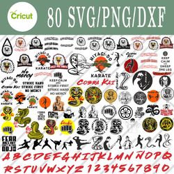 cobra kai svg, cobra kai bundle svg, png, dxf, cutting file, svg files for cricut, silhouette
