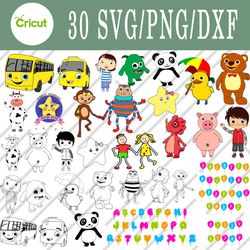 little baby bum svg, little baby bum bundle svg, png, dxf, cutting file, svg files for cricut, silhouette