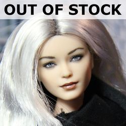 ooak custom barbie looks victoria blonde doll head repaint