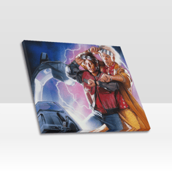 Back To The Future Frame Canvas Print, Wall Art Home Decor