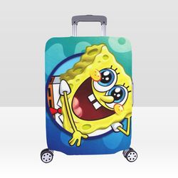 Spongebob Luggage Cover, Luggage Protective Print Cover, Case Cover