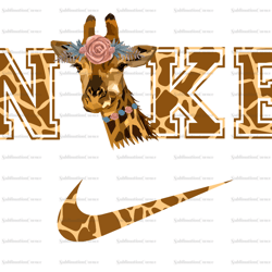 Trendy Giraffe Nike x Nike Png, Logo Brand Png, Giraffe Nike Png, Nike Png, Instant Download, Sublimation