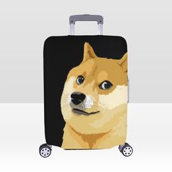 Doge Meme Luggage Cover, Luggage Protective Print Cover, Case Cover