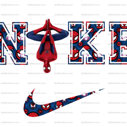 Spider-Man Nike Png x Nike Png, Logo Brand Png, Superhero Spiderman Nike Png, Nike Png, Instant Download, Sublimation